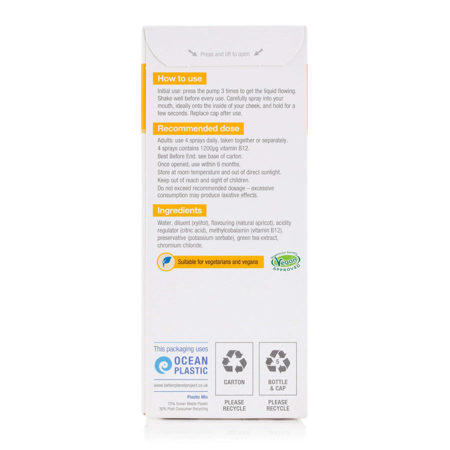 Boost B12 Oral Spray BetterYou 25 ml