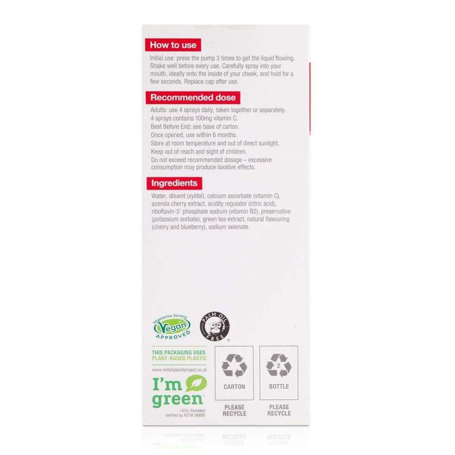 Vitamin C Daily Oral Spray BetterYou 25ml